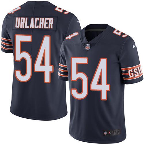 Nike Bears #54 Brian Urlacher Navy Blue Team Color Youth Stitched NFL Vapor Untouchable Limited Jersey